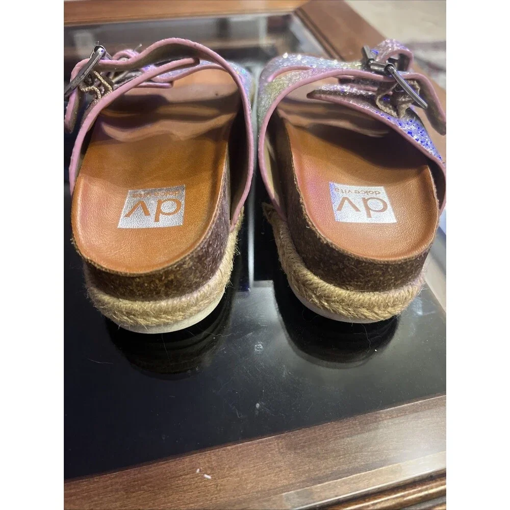 Dolce Vita Big Kids Size 11 Glitter Slide‎ Sandals